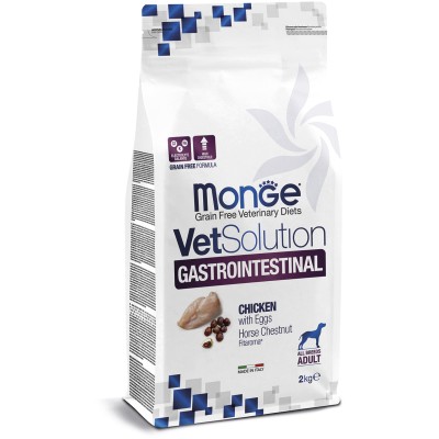 Monge VetSolution Dog Gastrointestinal Диетический корм для собак при заболеваниях ЖКТ 2 кг