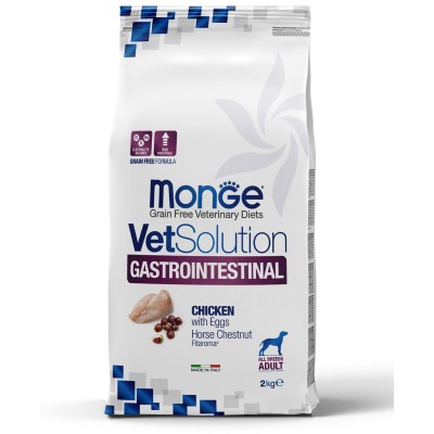 Monge VetSolution Dog Gastrointestinal Диетический корм для собак при заболеваниях ЖКТ 2 кг