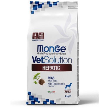 Monge VetSolution Dog Hepatic Диетический корм для собак при заболеваниях печени 2 кг