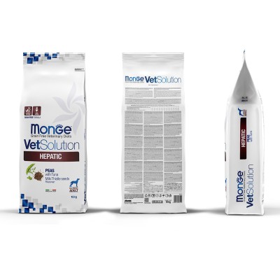 Monge VetSolution Dog Hepatic Диетический корм для собак при заболеваниях печени 12 кг