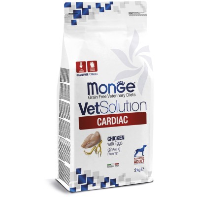 Monge VetSolution Dog Cardiac Диетический корм для собак при заболеваниях сердца 2 кг