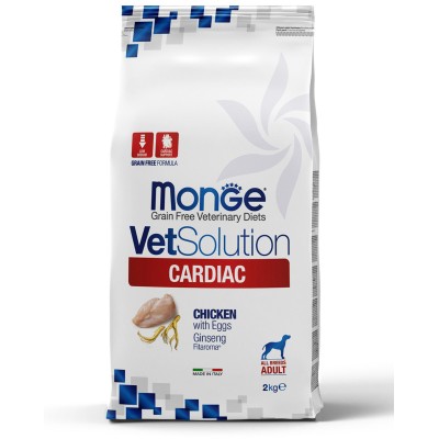 Monge VetSolution Dog Cardiac Диетический корм для собак при заболеваниях сердца 2 кг