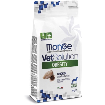 Monge VetSolution Dog Obesity Диетический корм для собак при избыточном весе 2 кг