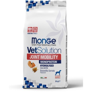 Monge VetSolution Dog Joint Mobility Диетический корм для собак и щенков при заболеваниях суставов 2 кг