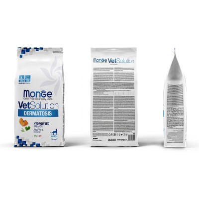 Monge VetSolution Cat Dermatosis Диетический корм для кошек при заболеваниях кожи 1,5 кг