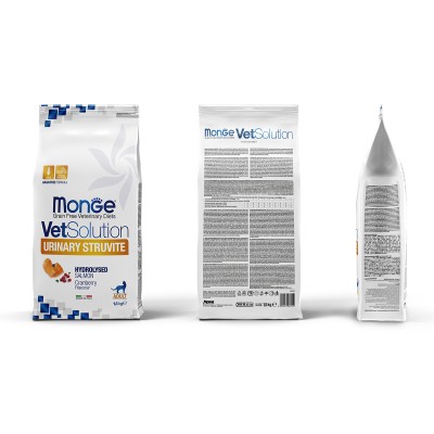 Monge VetSolution Cat Urinary Struvite Диетический корм для кошек при заболеваниях мочеполовой системы и струвитном течении МКБ 1,5 кг