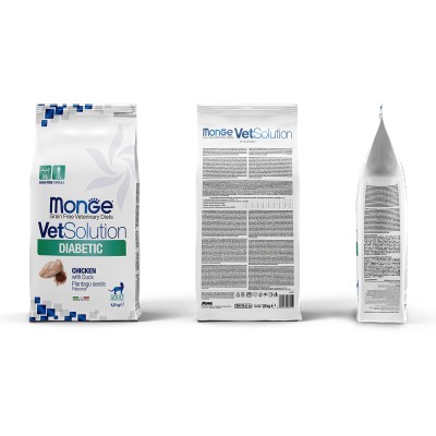 Monge VetSolution Cat Diabetic Диетический корм для кошек при сахарном диабете 1,5 кг