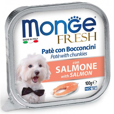 Monge Dog Fresh консервы для собак лосось 100 гр.