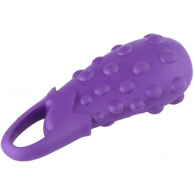 Mr.Kranch Игрушка для собак Баклажан 17 см фиолетовая с ароматом сливок