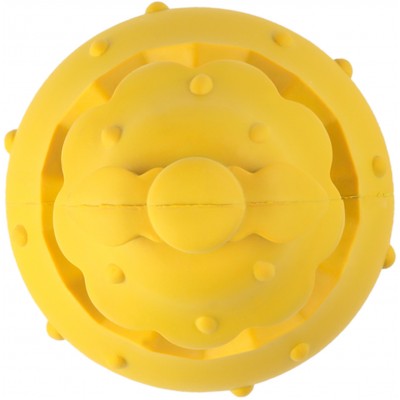 Mr.Kranch Игрушка для собак 8*13 см желтая с ароматом сливок
