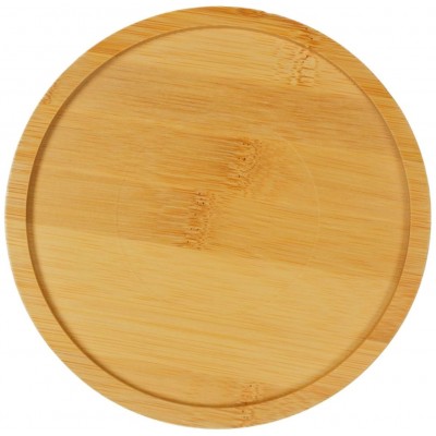 Mr.Kranch Bamboo Миска керамическая розовая на бамбуковой подставке 860 мл