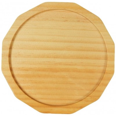 Mr.Kranch Bamboo Миска керамическая белая на бамбуковой подставке 860 мл