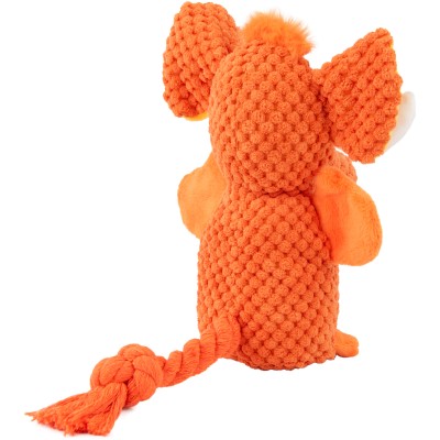Mr.Kranch Игрушка для собак Слон 21*15 см оранжевая