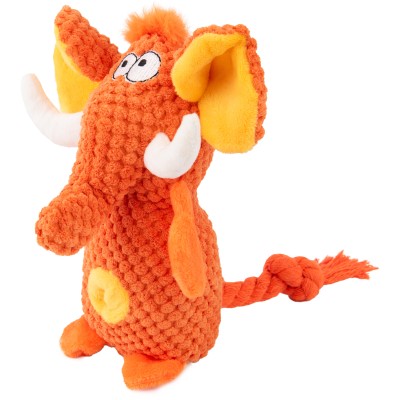 Mr.Kranch Игрушка для собак Слон 21*15 см оранжевая