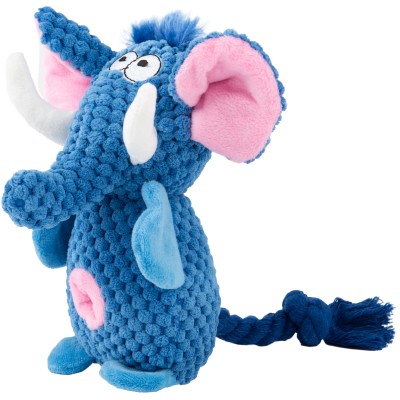 Mr.Kranch Игрушка для собак Слон 21*15 см голубая