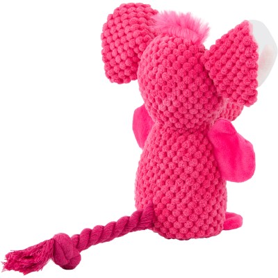 Mr.Kranch Игрушка для собак Слон 21*15 см розовая
