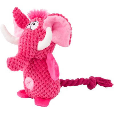 Mr.Kranch Игрушка для собак Слон 21*15 см розовая