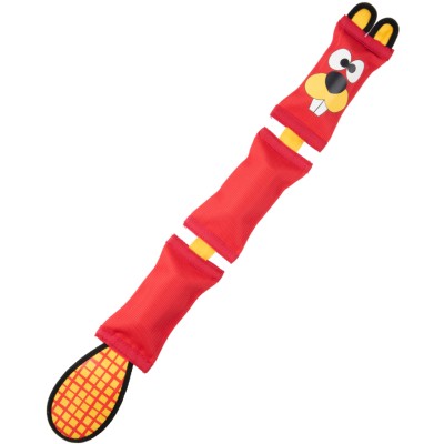 Mr.Kranch Игрушка для собак Бобер из пожарного шланга 72 см красная