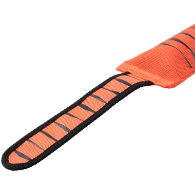 Игрушка Mr.Kranch для собак Тигренок из пожарного шланга 70 см оранжевая