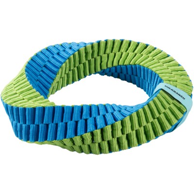 Игрушка Mr.Kranch для собак Плетеное кольцо-спираль диаметр 19 см зеленая