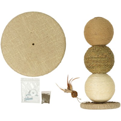 Mr.Kranch Когтеточка-пирамида из шаров 47 см