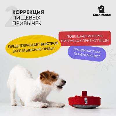 Mr.Kranch нюх игрушка Пицца 18x18см