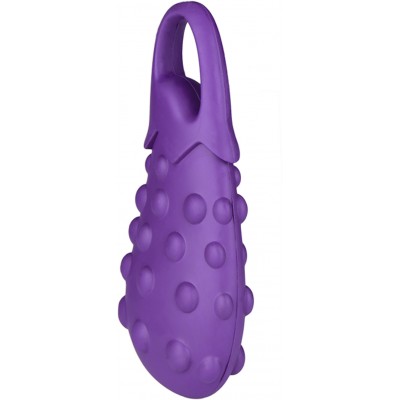 Mr.Kranch Игрушка для собак Баклажан 17 см фиолетовая с ароматом сливок