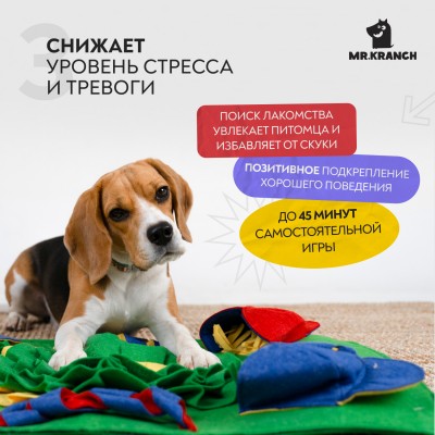 Mr.Kranch Нюхательный коврик Бейсбольный матч, размер 50x70см