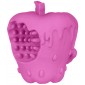 Mr.Kranch Игрушка для собак Яблоко с пищалкой 10 см розовая с ароматом бекона