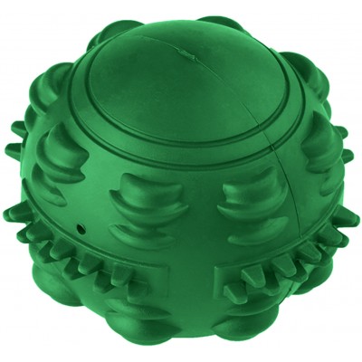 Mr.Kranch Игрушка для собак Мяч 8 см зеленый с ароматом курицы