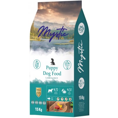 Mystic Puppy Dog Food Lamb & Rice сухой корм для щенков с ягненком и рисом 15 кг.