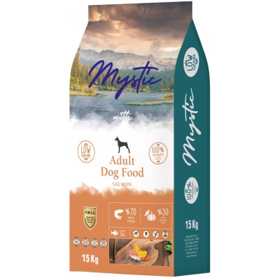 Mystic Adult Dog Food Salmon сухой корм для собак с лососем 15 кг.