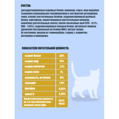 Nord Craft Cats Urinary Oxalate Ветеринарная диета для кошек при оксалатном течении МКБ 10 кг