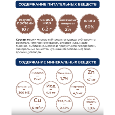 Original Choice VETDIET Recovery диетическое полнорационное питание для собак и кошек восстановительная диета пауч 85 гр.