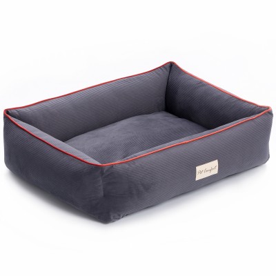 Pet Comfort Лежанка для кошек и собак мелких пород Golf Vita 01, размер S 60х75 см, серый