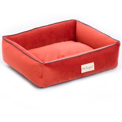 Pet Comfort Лежанка для кошек и собак миниатюрных пород Golf Vita 02, размер XS 45х55 см, красный