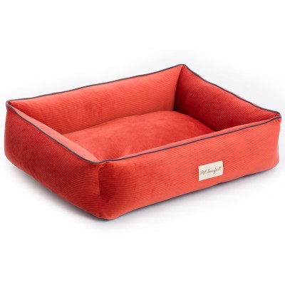 Pet Comfort Лежанка для кошек и собак мелких пород Golf Vita 02, размер S 60х75 см, красный