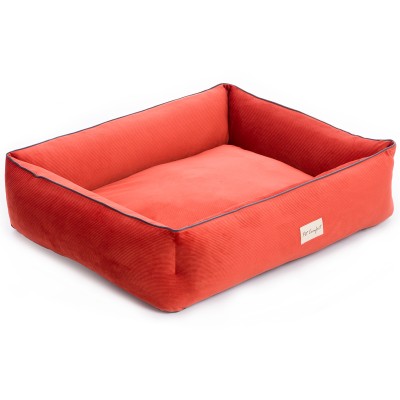Pet Comfort Лежанка для собак средних пород Golf Vita 02, размер M 75х90 см, красный
