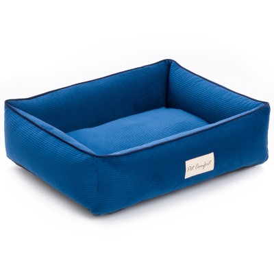 Pet Comfort Лежанка для кошек и собак миниатюрных пород Golf Vita 03, размер XS 45х55 см, синий