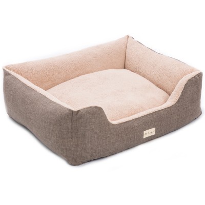 Pet Comfort Лежанка для собак крупных пород Echo Varro 09, размер L, 85х105 см, коричневый