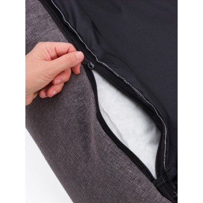 Pet Comfort Лежанка для собак средних пород Alpha Mirandus 17, размер M, 65х80 см, серый