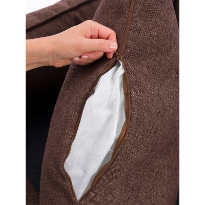 Pet Comfort Лежанка для собак крупных пород Alpha Mirandus 19, размер L 85х105 см, коричневый