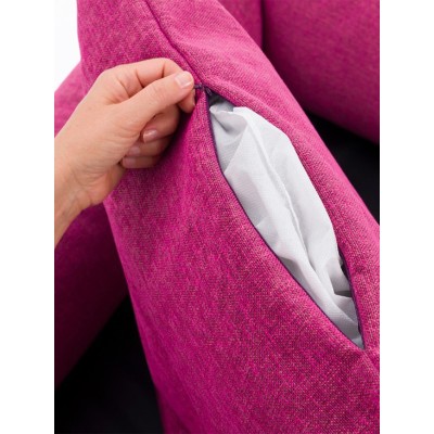 Pet Comfort Лежанка для кошек и собак мелких пород Alpha Mirandus 33, размер S 50х60 см, фуксия