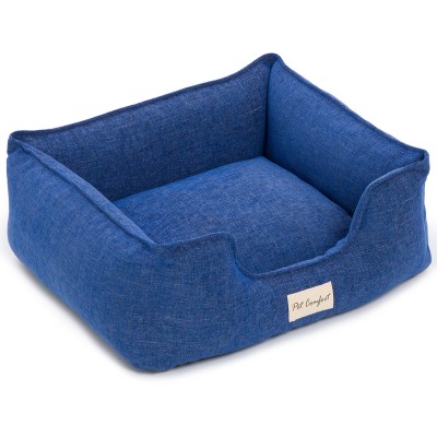 Pet Comfort Лежанка для кошек и собак мелких пород Alpha Mirandus 38 размер S 50х60 см, синий