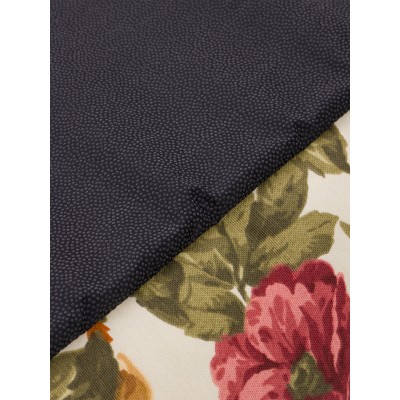 Pet Comfort Лежанка для кошек и собак мелких пород Alpha Merta 07, размер S 50х60 см, мультиколор-цветы