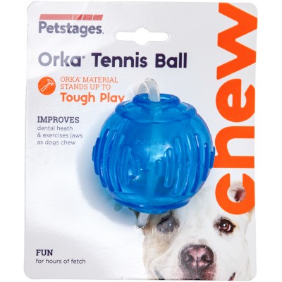 Petstages игрушка для собак "ОРКА теннисный мяч" 6 см.