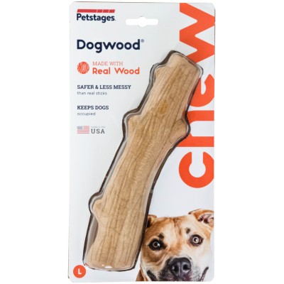Petstages игрушка для собак Dogwood палочка деревянная 22 см. большая