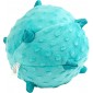 Сенсорный плюшевый мяч Playology PUPPY SENSORY BALL 15 см для щенков средних и крупных пород 8-16 недель с ароматом арахиса, цвет голубой