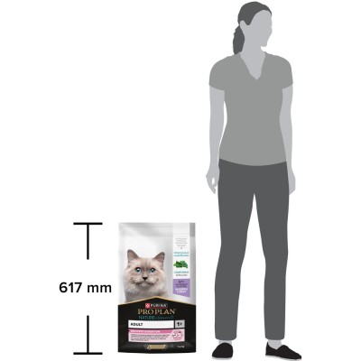 PRO PLAN® Nature Elements DELICATE DIGESTION Сухой корм для взрослых кошек с чувствительным пищеварением с высоким содержанием индейки 7 кг