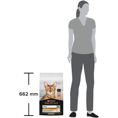 PRO PLAN® Adult DERMA CARE Сухой корм для взрослых кошек для здоровья шерсти и кожи с высоким содержанием лосося 10 кг